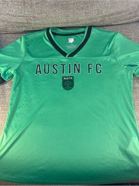 Austin FC Green Soccer Jersey MLS Size Large NWT